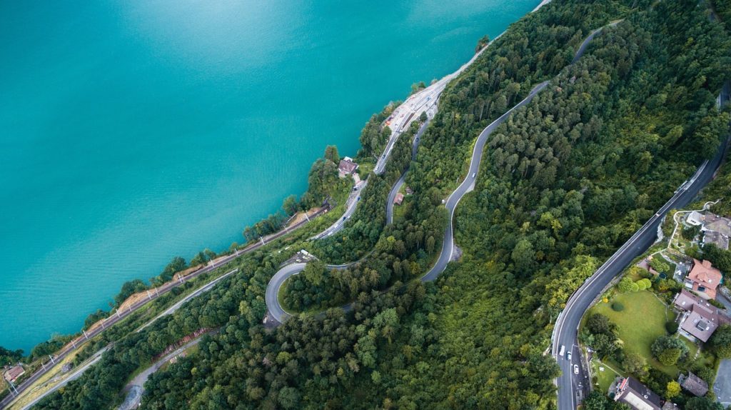 Aerial View With A Drone