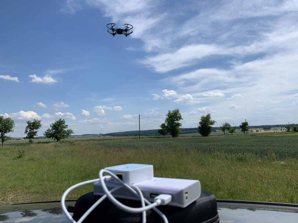 TP Link Repeater with Ryze Tello powered by DJI