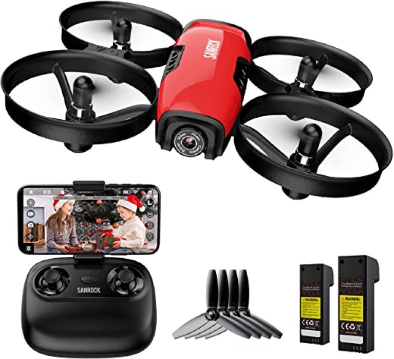 sanrock-u61w-drones-with-camera-for-kids-adult-beginner-720p-hd-2-batteries-mini-drone-toy-gift-for-boy-girl-wifi-fpv-rc-quadcopter-waypoints