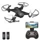 Mini Drone with 720P HD Camera FPV WiFi RC Quadcopter Drone for Kids with 2 Batteries, 3D Flips, Headless Mode, Altitude…