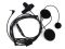 Motorola 1 Pin Full Face Motorcycle Bike Headset Earpiece Mic Earphone Headphone for Motorola Two Way Radio Talkabout