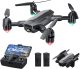 Drone with Camera for Adults and Kids – Dragon Touch Foldable RC Quadcopter 1080P HD FPV Drone Live Video with 2 Batteries, Voice/Gesture/Gravity…