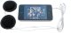 Helmet Stereo Earphones + Microphone, remote-control for recent iDevice models