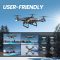 Holy Stone GPS Drone with 1080P HD Camera FPV Live Video for Adults and Kids, Quadcopter HS110G with Carrying Bag, 2 Batteries, Altitude Hold,…