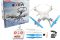 Potensic RC Quadcopter Syma X8W 2.4G 4ch 6 Axis Real Time FPV Drone with WiFi Camera(White)