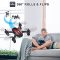 SANROCK H863 FPV Drones with 1080P HD Camera for Adults Kids Beginners, Throw to Go, Circle Fly, Waypoint Fly, Gesture Control, Voice Control,…
