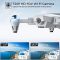 SIMREX X500 mini Drone Optical Flow Positioning RC Quadcopter with 720P HD Camera, Altitude Hold Headless Mode, Foldable FPV Drones WiFi Live Video…