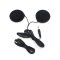 Tinksky 3.5mm Bicycle Motorcycle Motorbike Helmet MP3 Speaker Headphone with Volume (Black)