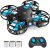 UranHub Mini Drone for Kids, RC Beginner Drone Indoor Quadcopter Helicopter with Altitude Hold, Headless Mode, 3D Flip, Speed Adjustment and 3…